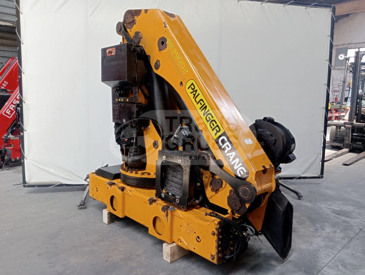Grúa hidráulica Palfinger PK 29002 - Gru per autocarro: foto 1 Grúa hidráulica Palfinger PK 29002 - Gru per autocarro: foto 1