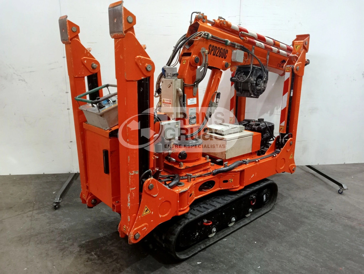 Minigrúa sobre orugas Jekko SPD 260 - Mini gru: foto 3 Minigrúa sobre orugas Jekko SPD 260 - Mini gru: foto 3