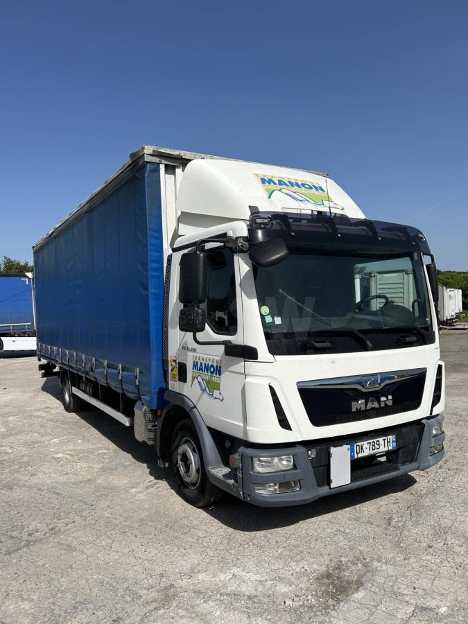 MAN TGL 12.250 - Camion centinato: foto 1 MAN TGL 12.250 - Camion centinato: foto 1