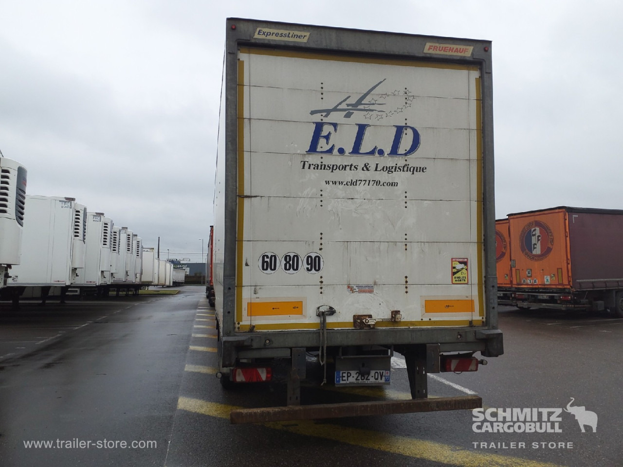 Semirimorchio furgonato FRUEHAUF Dryfreight Standard Roller shutter door: foto 6