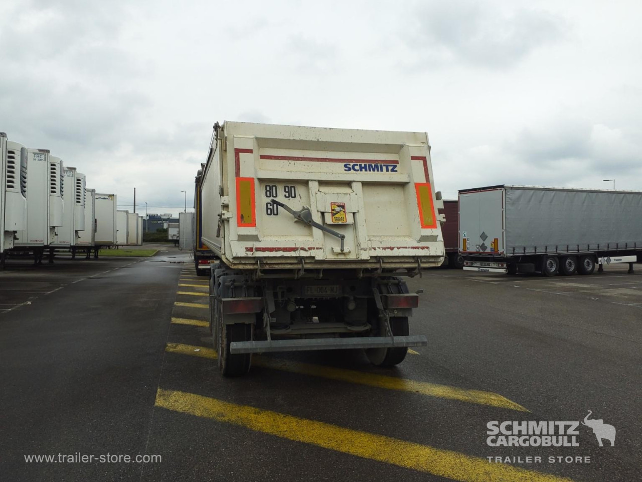 Leasing di SCHMITZ Tipper Alu-square sided body 27m³ SCHMITZ Tipper Alu-square sided body 27m³: foto 8