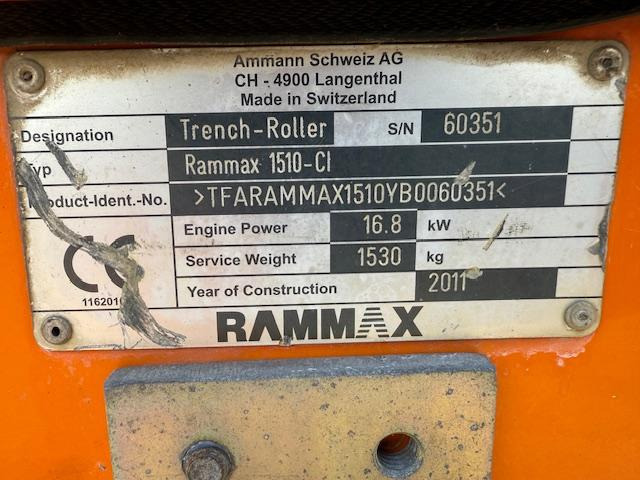 Ammann Rammax 1510-CI - Mini rullo: foto 5 Ammann Rammax 1510-CI - Mini rullo: foto 5