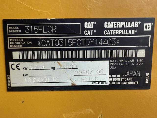 Cat 315 F LCR - Escavatore cingolato: foto 5 Cat 315 F LCR - Escavatore cingolato: foto 5