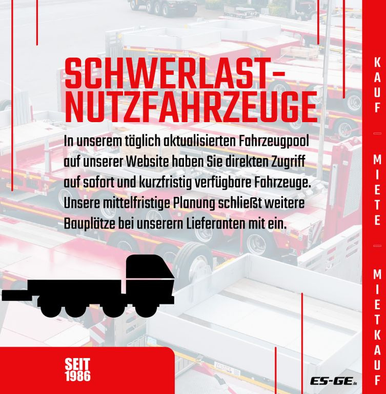 ES-GE 3-Achs Sattelanhänger - Rungen + CV - Semirimorchio cassonato/ Pianale: foto 4 ES-GE 3-Achs Sattelanhänger - Rungen + CV - Semirimorchio cassonato/ Pianale: foto 4