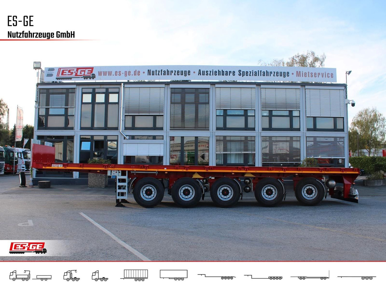 ES-GE 5-Achs-Ballastauflieger - Semirimorchio cassonato/ Pianale: foto 2 ES-GE 5-Achs-Ballastauflieger - Semirimorchio cassonato/ Pianale: foto 2