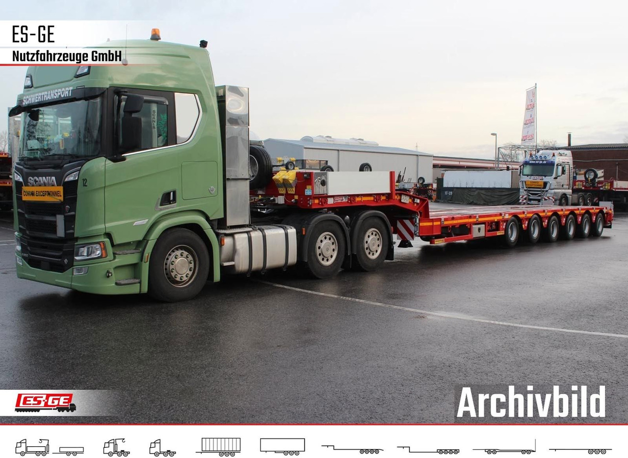 Faymonville 6-Achs Multimax Satteltieflader - hydr. gelenkt - Semirimorchio pianale ribassato: foto 2 Faymonville 6-Achs Multimax Satteltieflader - hydr. gelenkt - Semirimorchio pianale ribassato: foto 2