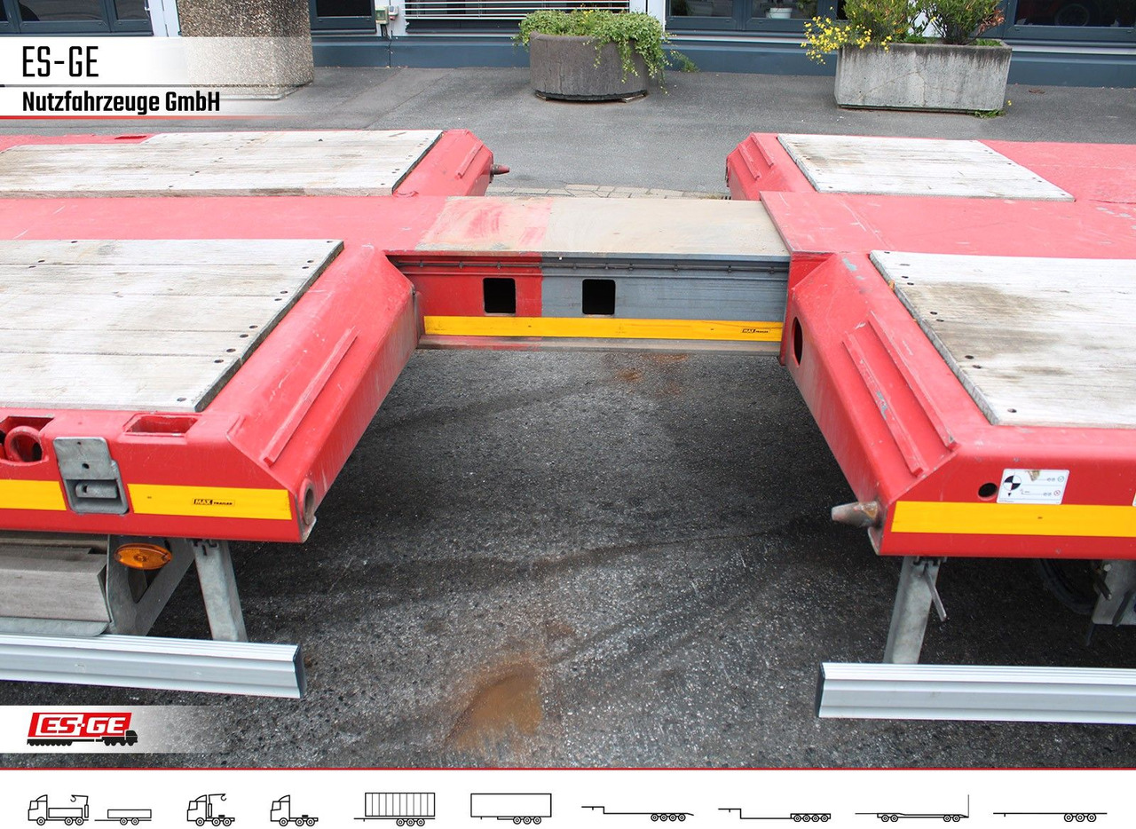 Faymonville MAX Trailer MAX100 Semi-Tieflader Radmulden - Semirimorchio pianale ribassato: foto 4 Faymonville MAX Trailer MAX100 Semi-Tieflader Radmulden - Semirimorchio pianale ribassato: foto 4