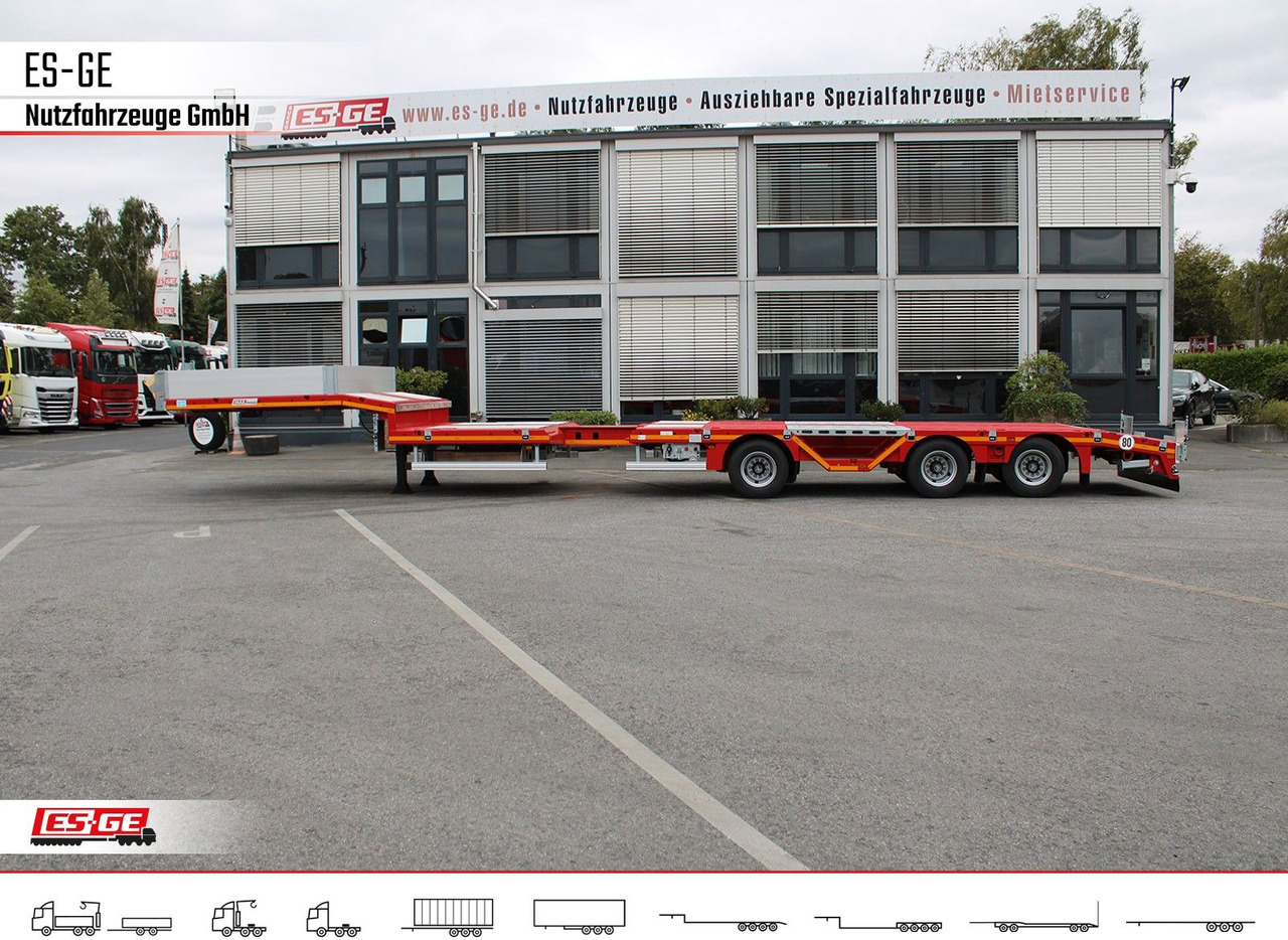 Faymonville MAX Trailer MAX100 Semi-Tieflader Radmulden - Semirimorchio pianale ribassato: foto 3 Faymonville MAX Trailer MAX100 Semi-Tieflader Radmulden - Semirimorchio pianale ribassato: foto 3