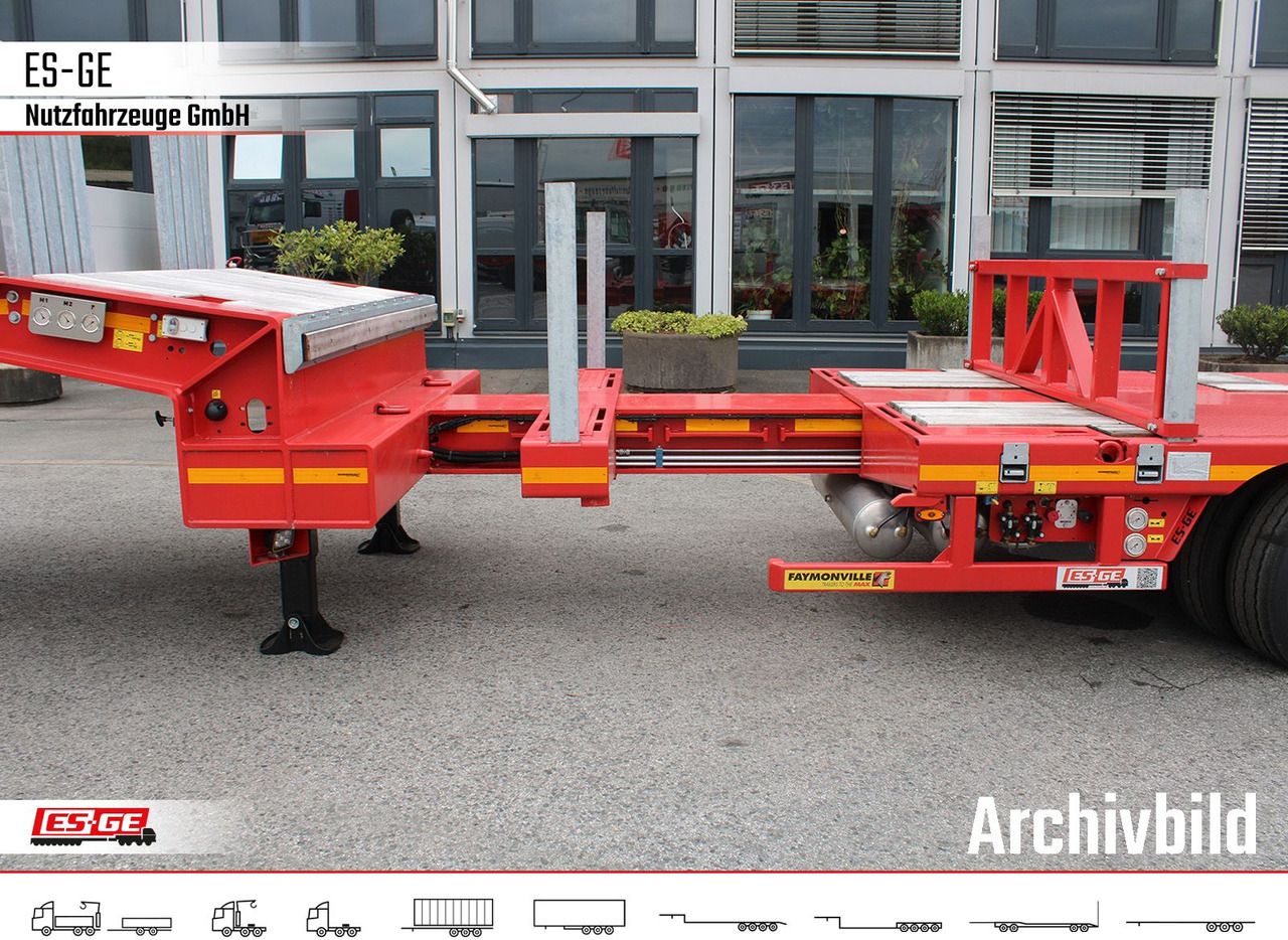 Semirimorchio pianale ribassato Faymonville Multimax Satteltieflader - hydr. gelenkt: foto 7 Semirimorchio pianale ribassato Faymonville Multimax Satteltieflader - hydr. gelenkt: foto 7