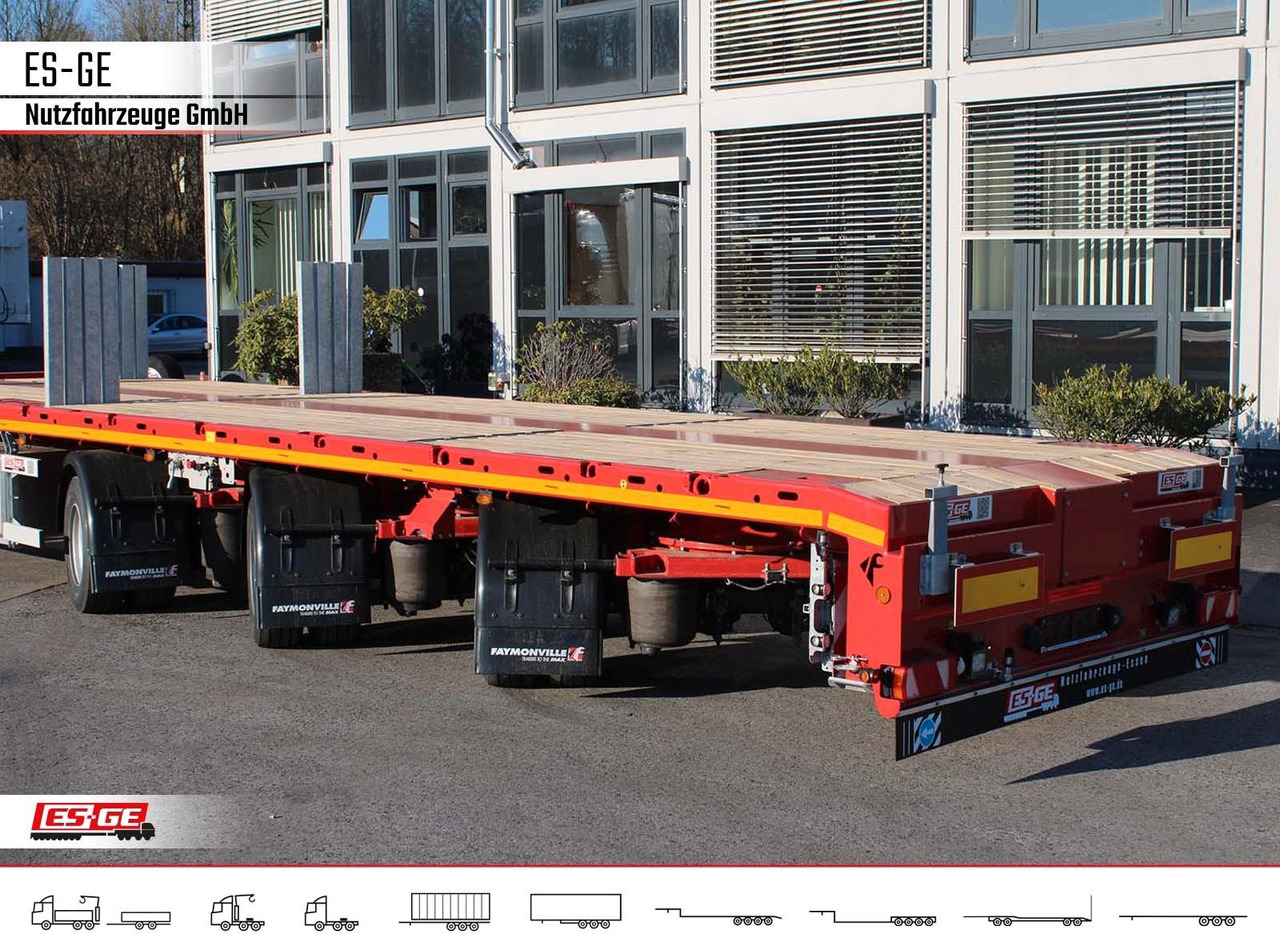 Faymonville Telemax Megatrailer - hydr. gelenkt - Semirimorchio cassonato/ Pianale: foto 4 Faymonville Telemax Megatrailer - hydr. gelenkt - Semirimorchio cassonato/ Pianale: foto 4
