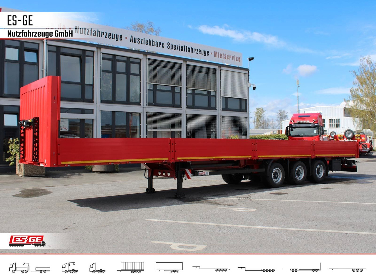 Kögel 3-Achs-Mega Chassis, Bordwände - Semirimorchio cassonato/ Pianale: foto 2 Kögel 3-Achs-Mega Chassis, Bordwände - Semirimorchio cassonato/ Pianale: foto 2