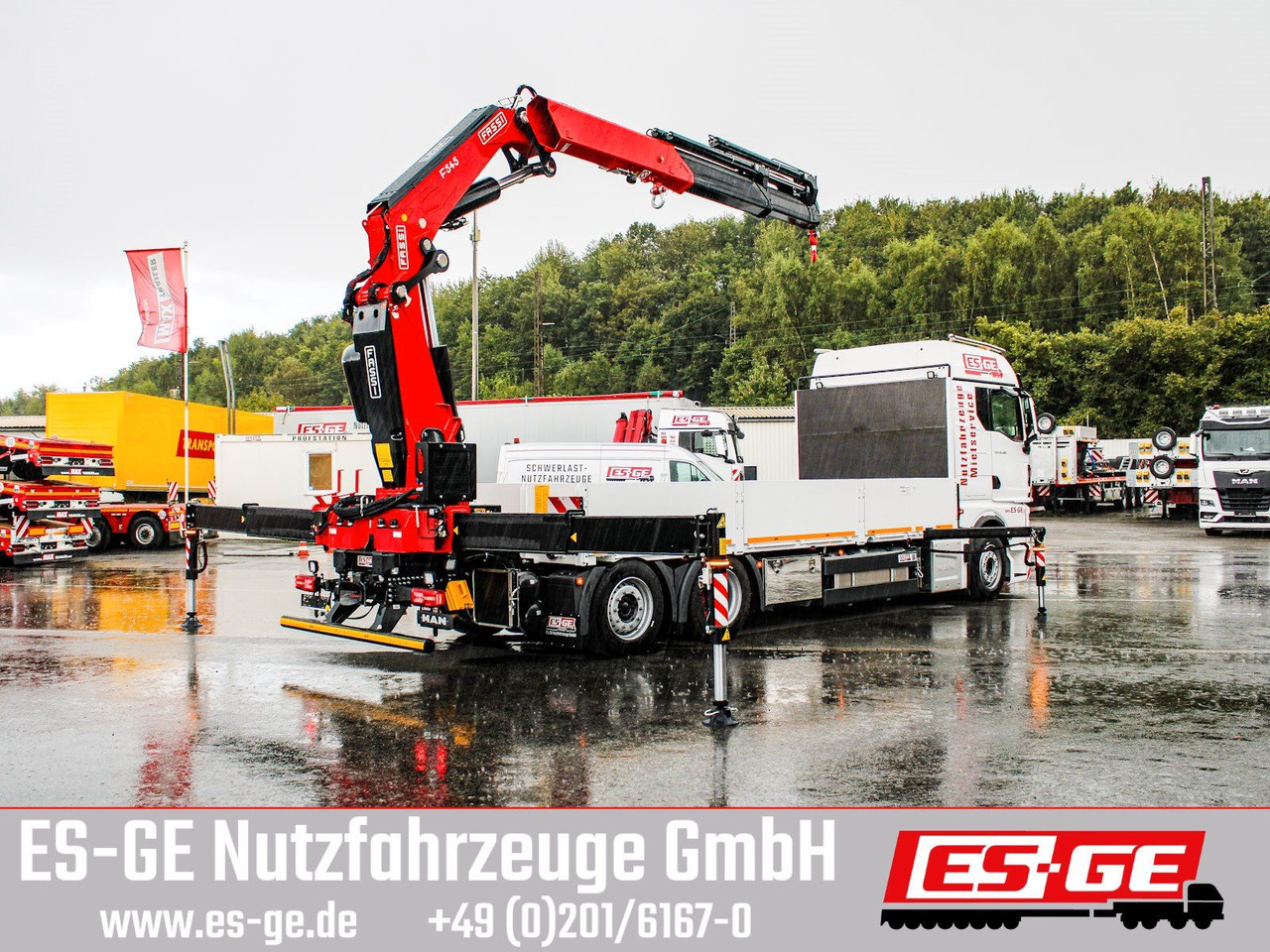 MAN TGX 26.480 6x2-4 LL CH mit Fassi F545RA.2.26 - Autocarro con pianale/ Cassone fisso, Camion con gru: foto 4 MAN TGX 26.480 6x2-4 LL CH mit Fassi F545RA.2.26 - Autocarro con pianale/ Cassone fisso, Camion con gru: foto 4