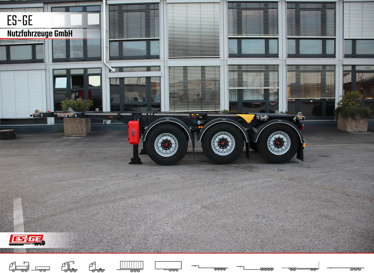 Wielton Containerchassis 20ft - Semirimorchio portacontainer/ Caisse interchangeable: foto 1 Wielton Containerchassis 20ft - Semirimorchio portacontainer/ Caisse interchangeable: foto 1