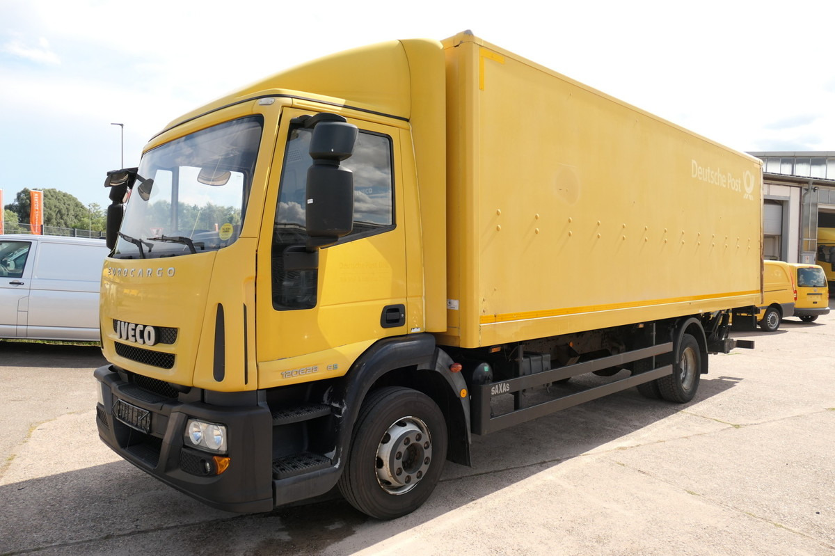 IVECO EuroCargo ML 120 E28/P AHK LBW Koffer 7,00x2,44x - Autocarro furgonato: foto 1 IVECO EuroCargo ML 120 E28/P AHK LBW Koffer 7,00x2,44x - Autocarro furgonato: foto 1