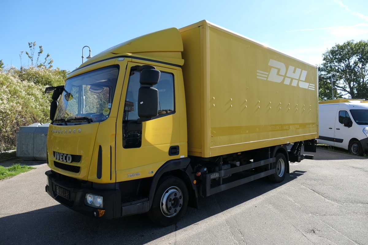 IVECO EuroCargo ML 75 E 16 P LBW LUFT AUTOMATIK COC EU - Furgone box: foto 1 IVECO EuroCargo ML 75 E 16 P LBW LUFT AUTOMATIK COC EU - Furgone box: foto 1
