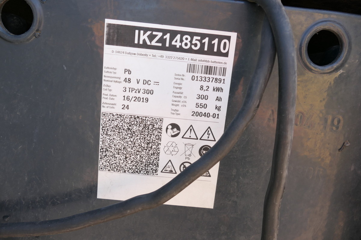 Trattore elettrico LINDE P 60 Z Schlepper Batterie 16/2019 3-Rad: foto 7 Trattore elettrico LINDE P 60 Z Schlepper Batterie 16/2019 3-Rad: foto 7