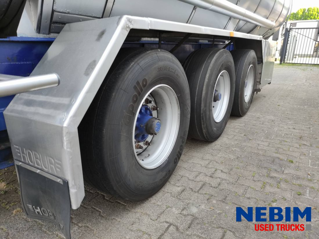 Semirimorchio cisterna Burg BPO 12-27 Z - 26.165L - Inox Pump: foto 22