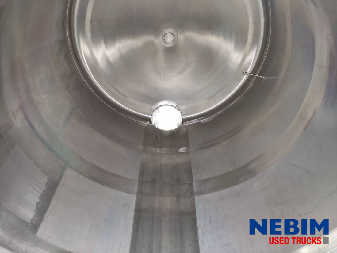 Semirimorchio cisterna Burg BPO 12-27 Z - 26.165L - Inox Pump: foto 7