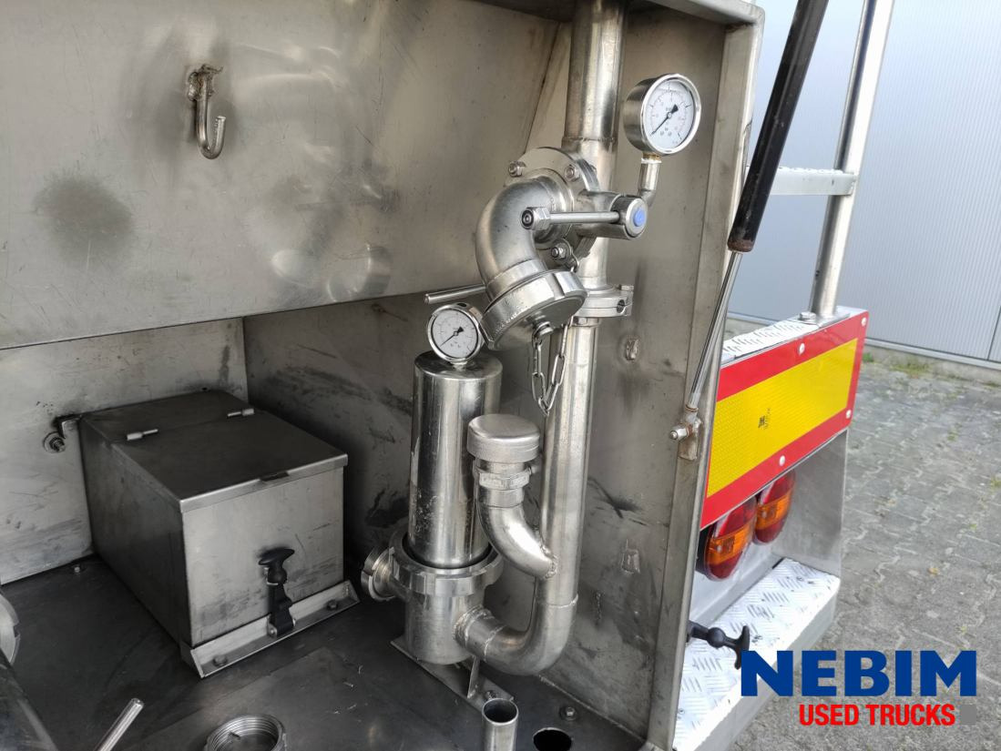 Semirimorchio cisterna Burg BPO 12-27 Z - 26.165L - Inox Pump: foto 20