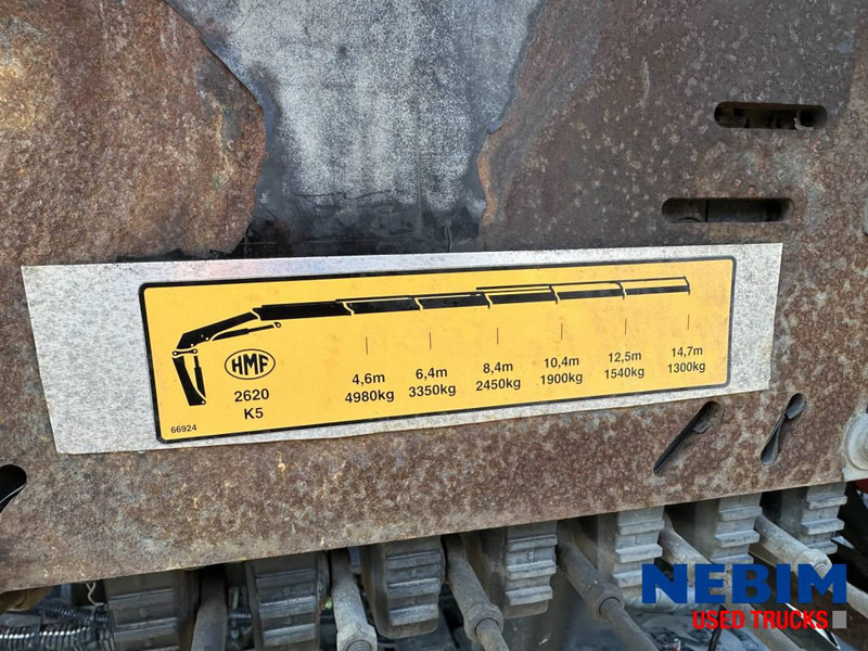 MAN TGS 420 8x4 TRIPLE - HMF 2620 K5 - 22,7t/m CRANE / KRAN - Autocarro scarrabile, Camion con gru: foto 3 MAN TGS 420 8x4 TRIPLE - HMF 2620 K5 - 22,7t/m CRANE / KRAN - Autocarro scarrabile, Camion con gru: foto 3