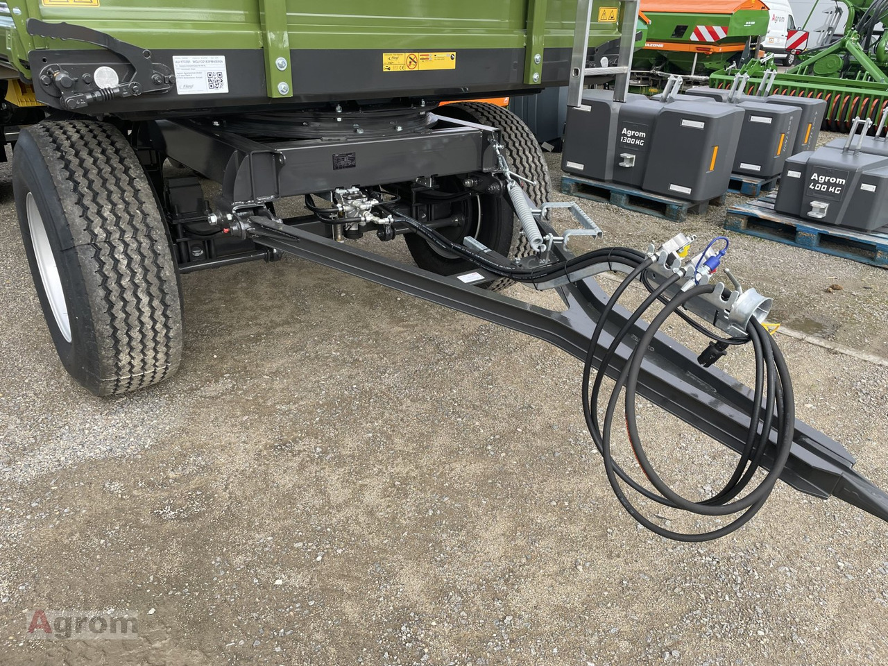 Rimorchio a cassone agricolo nuovo Fliegl DK 180 XL: foto 7