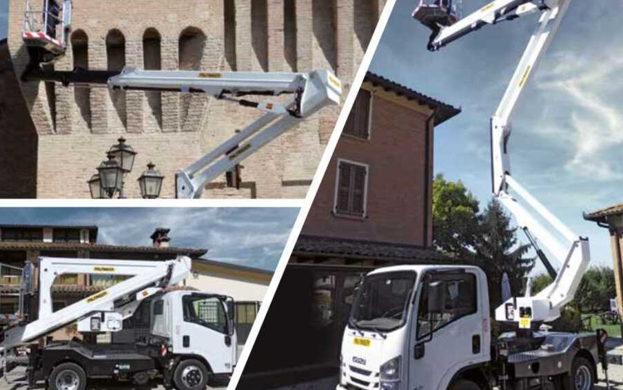 Palfinger P240 AXE (ISUZU M1) - Piattaforma autocarrata: foto 4 Palfinger P240 AXE (ISUZU M1) - Piattaforma autocarrata: foto 4