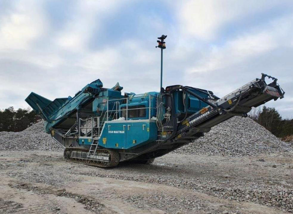 POWERSCREEN 1150 Maxtrak - Frantoio a cono: foto 1 POWERSCREEN 1150 Maxtrak - Frantoio a cono: foto 1
