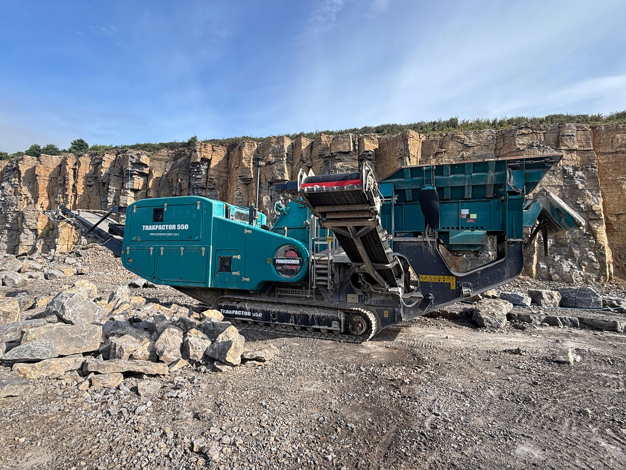 Powerscreen Trakpactor 550 - Frantoio a urto: foto 2 Powerscreen Trakpactor 550 - Frantoio a urto: foto 2