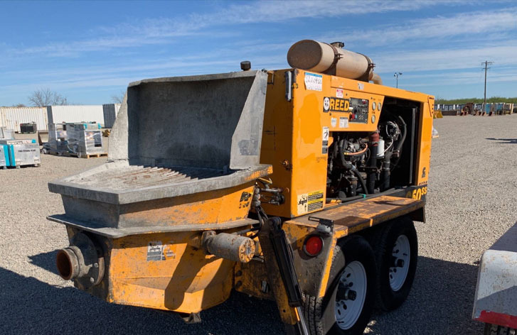 Reed C50SS - Pompa carrellata per calcestruzzo: foto 3 Reed C50SS - Pompa carrellata per calcestruzzo: foto 3