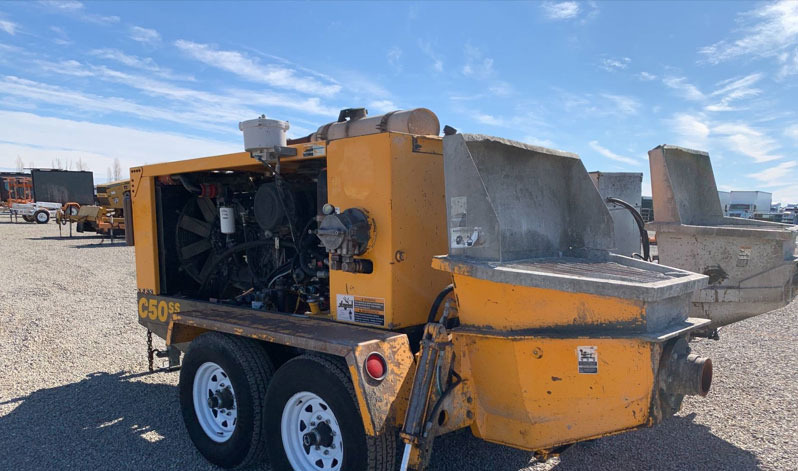 Reed C50SS - Pompa carrellata per calcestruzzo: foto 4 Reed C50SS - Pompa carrellata per calcestruzzo: foto 4