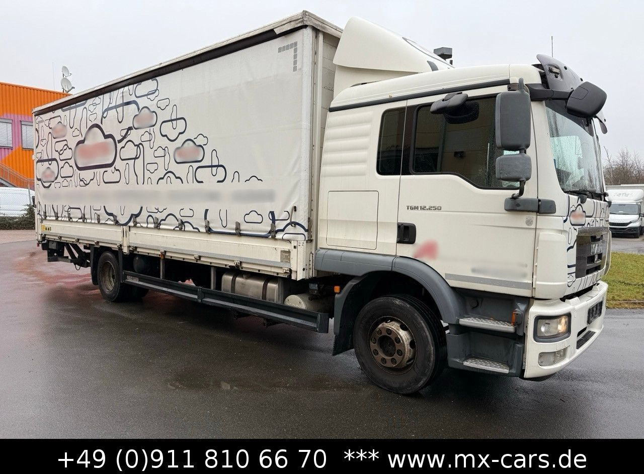 MAN TGM 12.250 Pritsche Plane LBW Schlafkabine Autom - Camion centinato: foto 3 MAN TGM 12.250 Pritsche Plane LBW Schlafkabine Autom - Camion centinato: foto 3