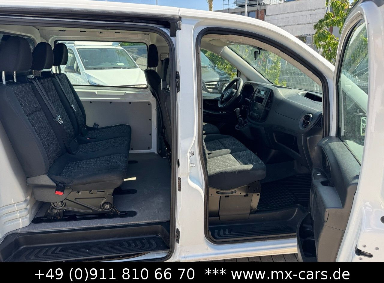 Pulmino Mercedes-Benz Vito 110 CDi lang Doka Mixto 6 Sitze Klima: foto 17