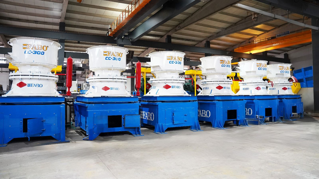 FABO CC-300 SERIES 300-400 TPH CONE CRUSHER - Frantoio a cono: foto 1 FABO CC-300 SERIES 300-400 TPH CONE CRUSHER - Frantoio a cono: foto 1