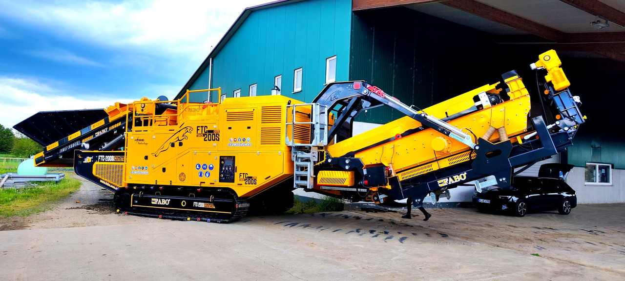 FABO FTC-200-S Mobile Cone Crusher With Screen - Frantoio mobile: foto 2 FABO FTC-200-S Mobile Cone Crusher With Screen - Frantoio mobile: foto 2