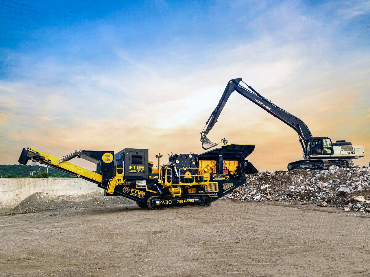 FABO Impact Crusher - Frantoio a urto: foto 1 FABO Impact Crusher - Frantoio a urto: foto 1