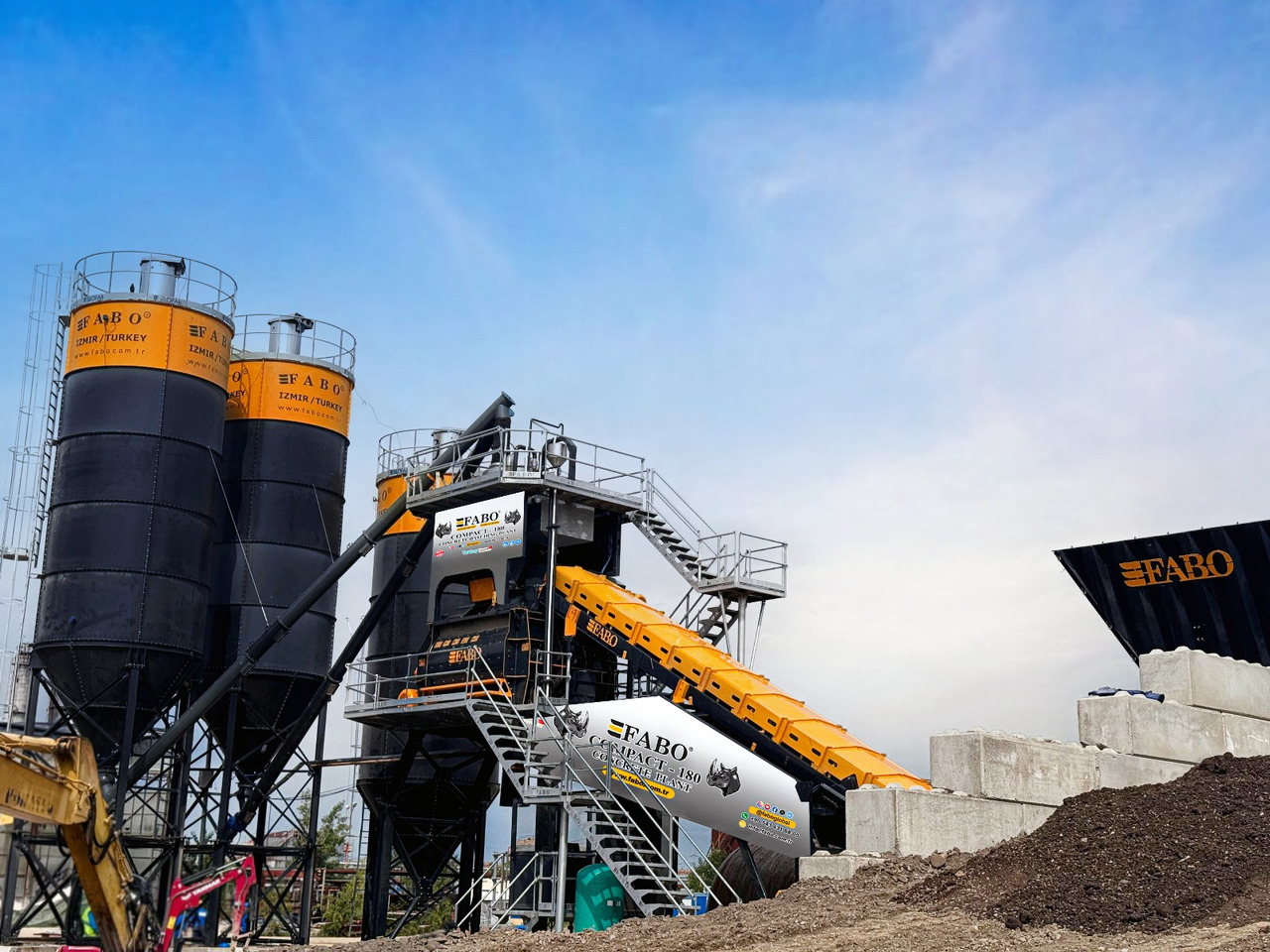 FABO compact concrete plant - Impianto di calcestruzzo: foto 1 FABO compact concrete plant - Impianto di calcestruzzo: foto 1