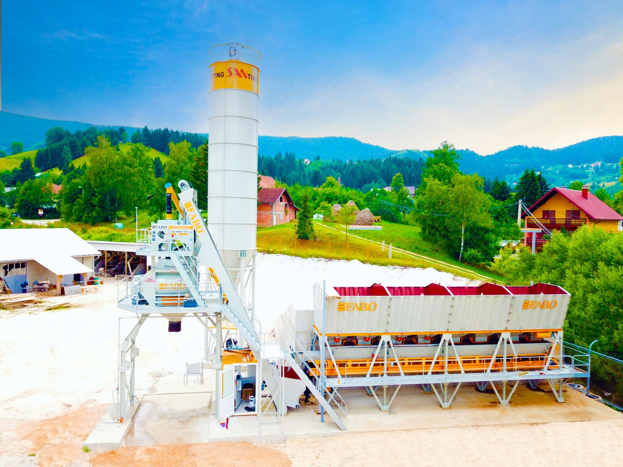 FABO compact concrete plant - Impianto di calcestruzzo: foto 1 FABO compact concrete plant - Impianto di calcestruzzo: foto 1