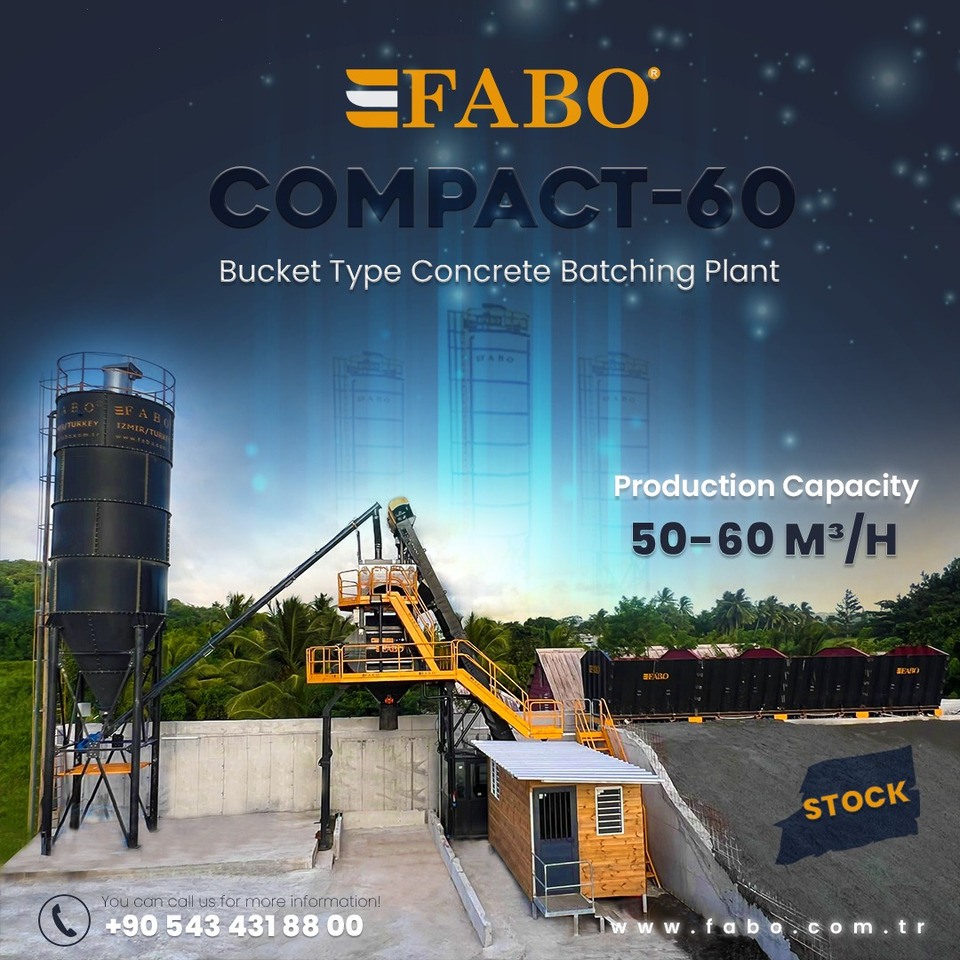 FABO compact concrete plant - Impianto di calcestruzzo: foto 1 FABO compact concrete plant - Impianto di calcestruzzo: foto 1