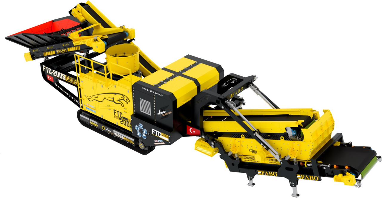 Impianto di frantumazione nuovo FABO crawler crusher: foto 17