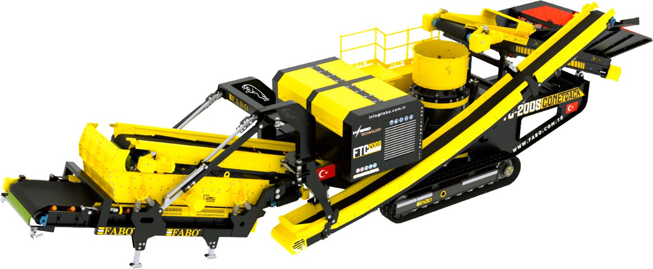 Impianto di frantumazione nuovo FABO crawler crusher: foto 18