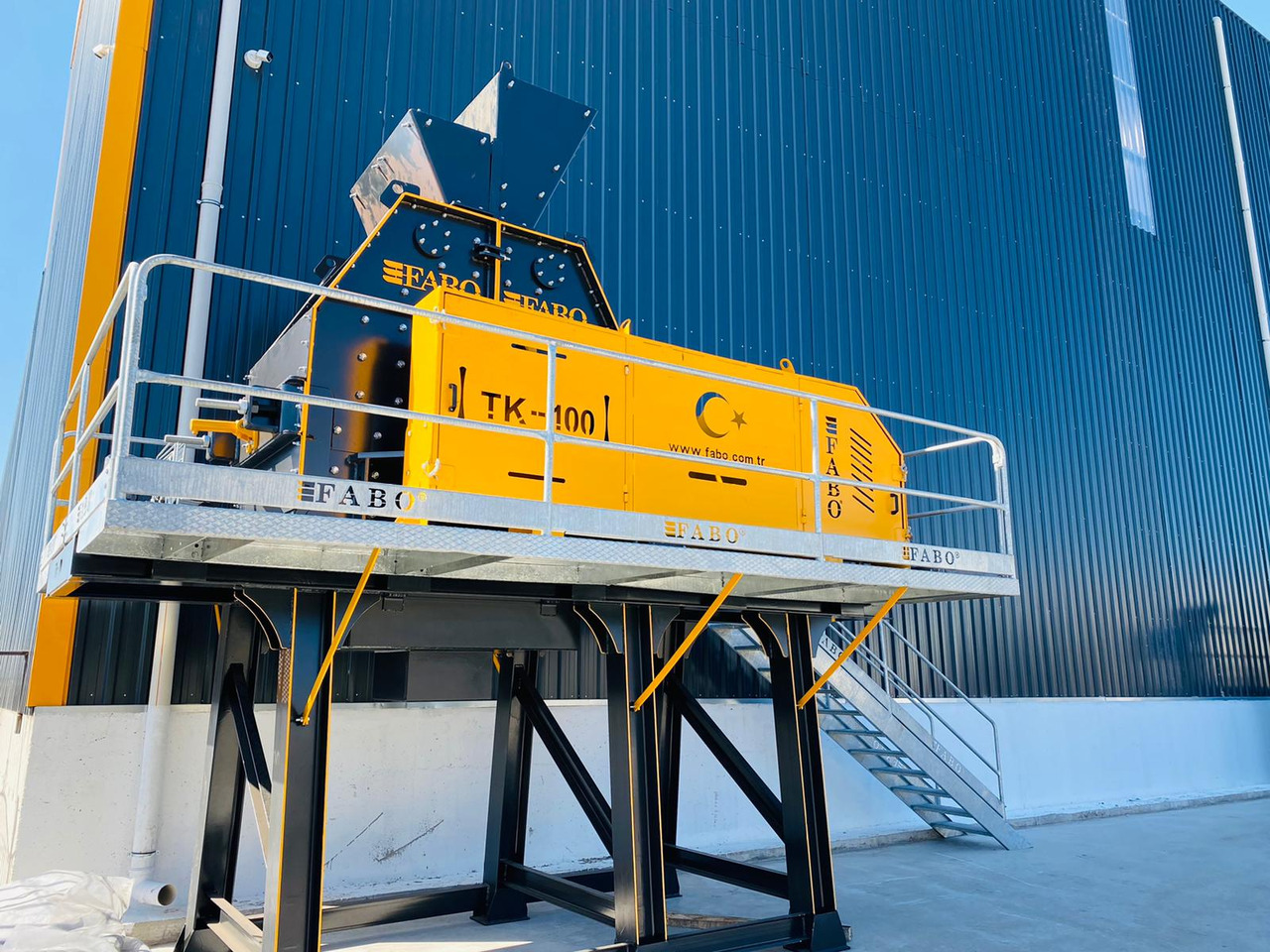 FABO impact crusher - Frantoio a urto: foto 4 FABO impact crusher - Frantoio a urto: foto 4