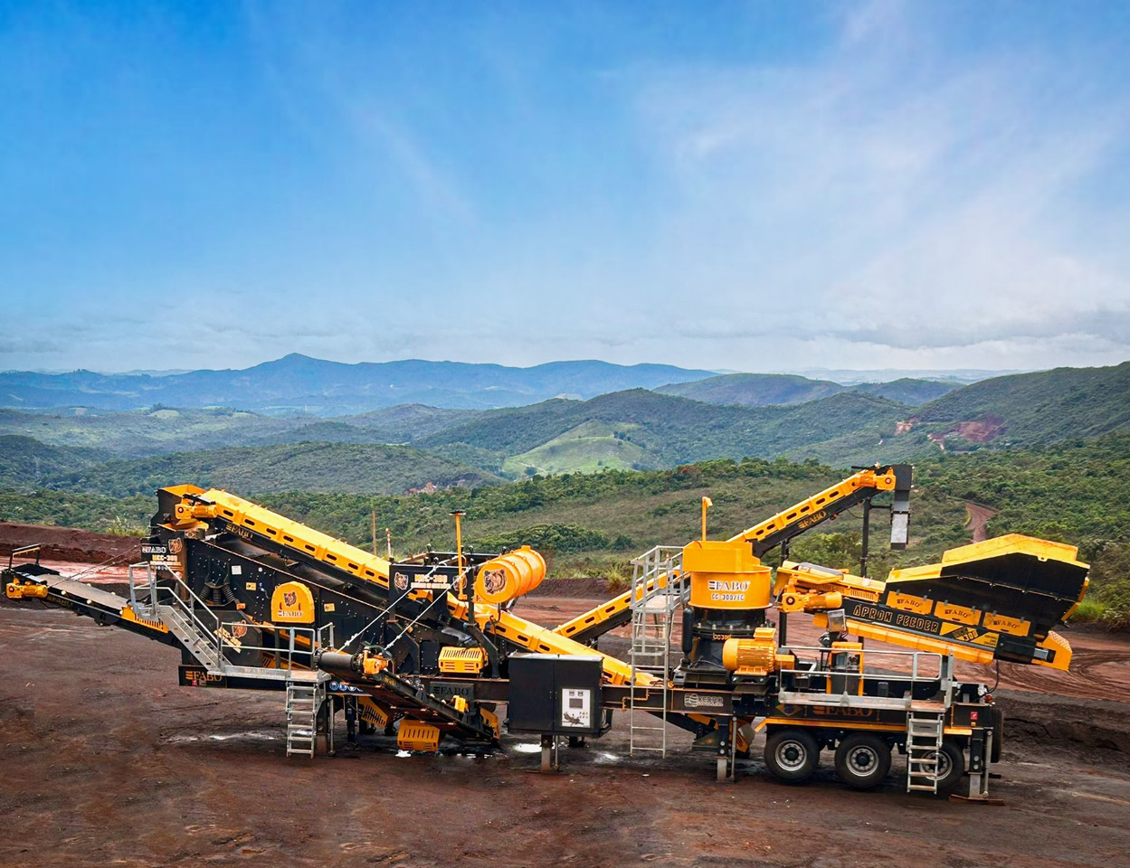 FABO mining machinery - crushing plant - Macchina mineraria: foto 1 FABO mining machinery - crushing plant - Macchina mineraria: foto 1