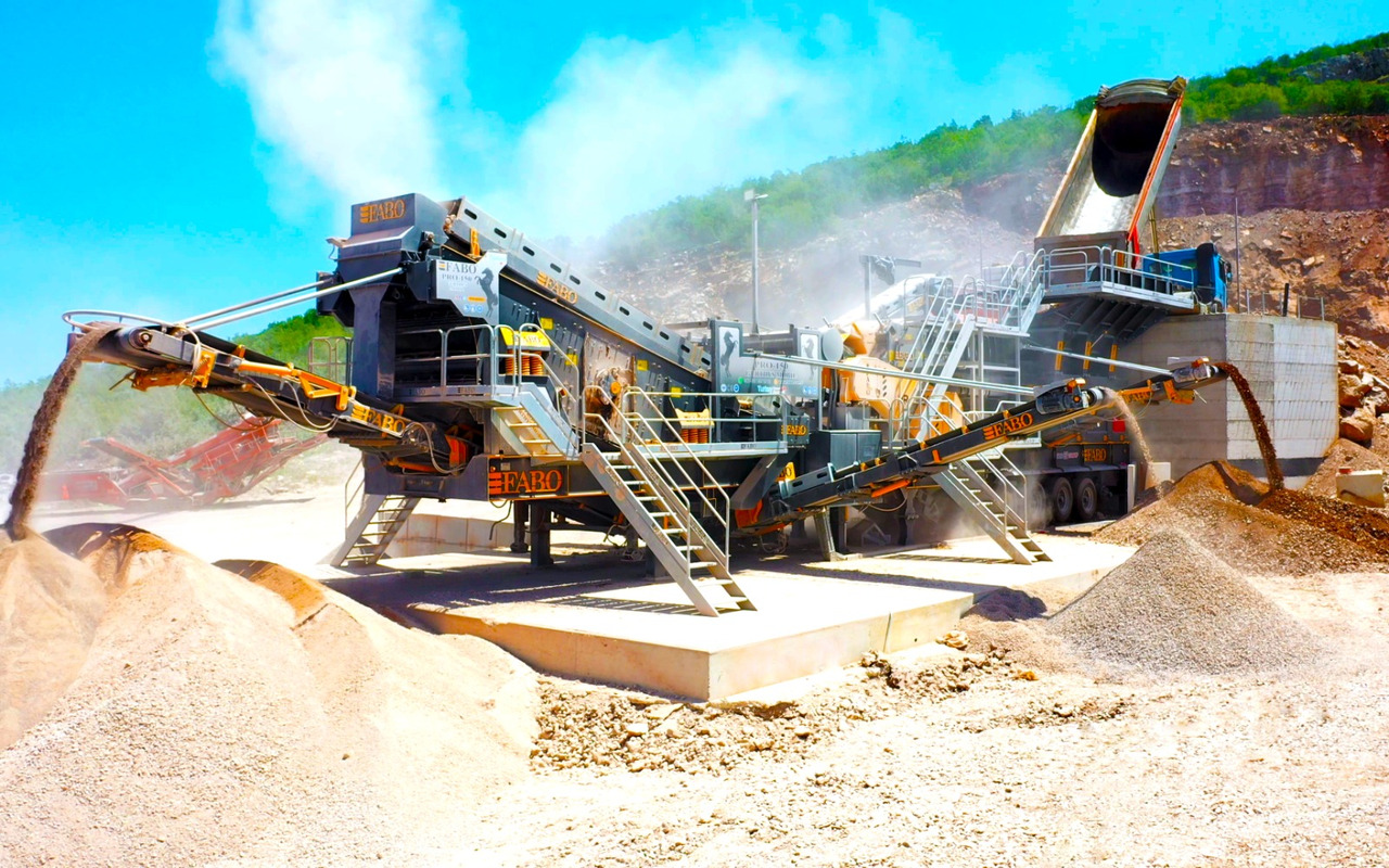 FABO mining machinery - crushing plant - Macchina mineraria: foto 1 FABO mining machinery - crushing plant - Macchina mineraria: foto 1