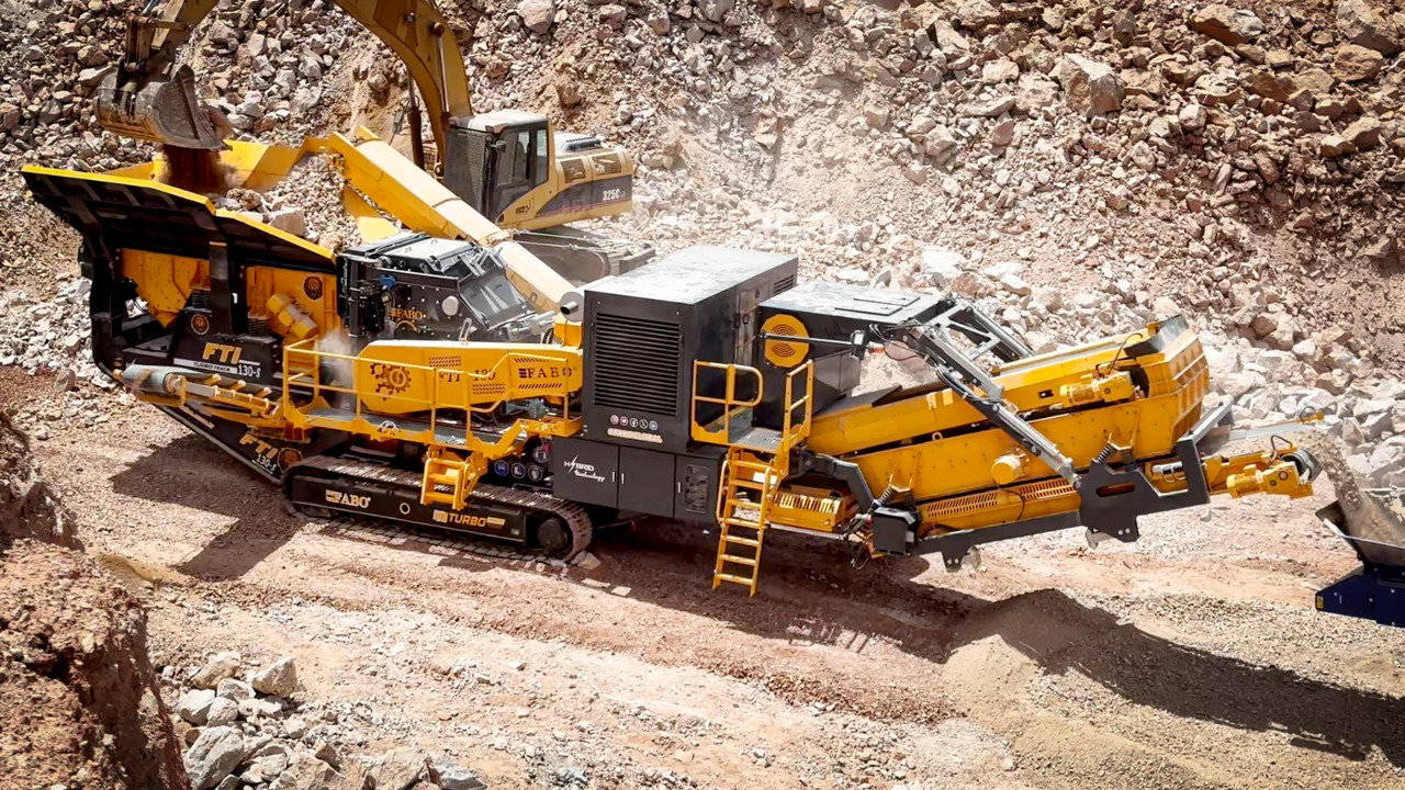 FABO mining machinery - crushing plant - Macchina mineraria: foto 1 FABO mining machinery - crushing plant - Macchina mineraria: foto 1