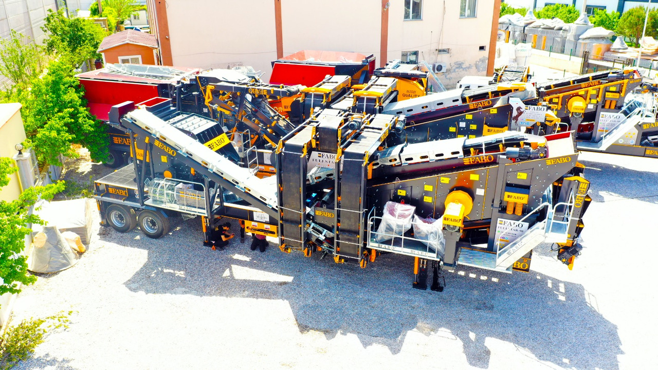 FABO mining machinery - crushing plant - Talpa meccanica: foto 1 FABO mining machinery - crushing plant - Talpa meccanica: foto 1