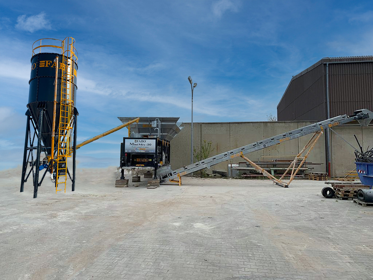 FABO mobile concrete batching plant - Impianto di calcestruzzo: foto 1 FABO mobile concrete batching plant - Impianto di calcestruzzo: foto 1