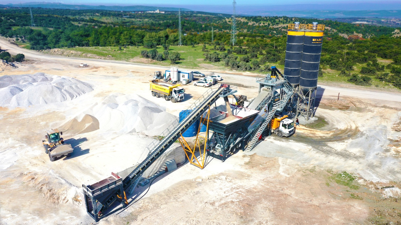 FABO mobile concrete batching plant - Impianto di calcestruzzo: foto 1 FABO mobile concrete batching plant - Impianto di calcestruzzo: foto 1