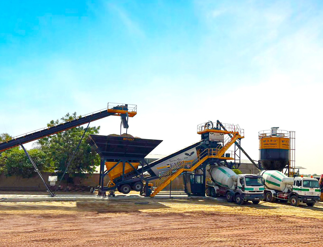 FABO mobile concrete batching plant - Impianto di calcestruzzo: foto 2 FABO mobile concrete batching plant - Impianto di calcestruzzo: foto 2