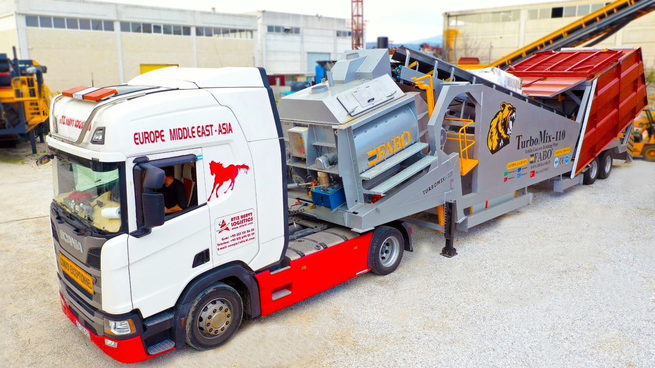 FABO mobile concrete batching plant - Impianto di calcestruzzo: foto 3 FABO mobile concrete batching plant - Impianto di calcestruzzo: foto 3