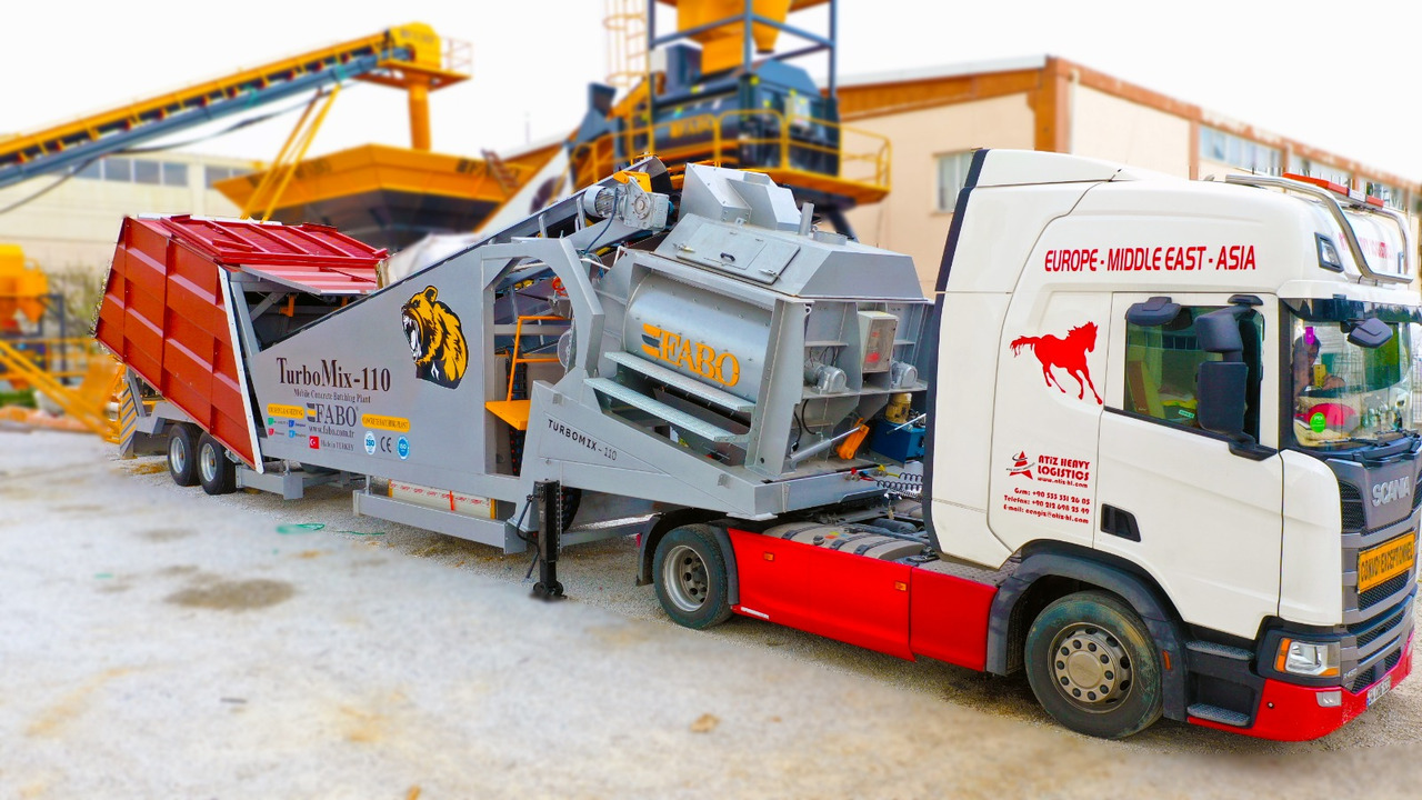 FABO mobile concrete batching plant - Impianto di calcestruzzo: foto 4 FABO mobile concrete batching plant - Impianto di calcestruzzo: foto 4